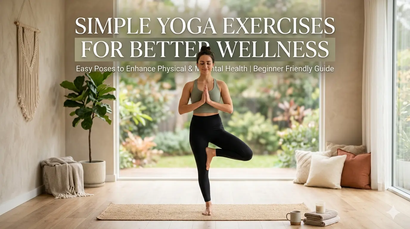 Simple Yoga Exercises for Better Wellness